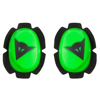 Dainese KNEE PISTA kolenní slidery fluo-zelené/černé